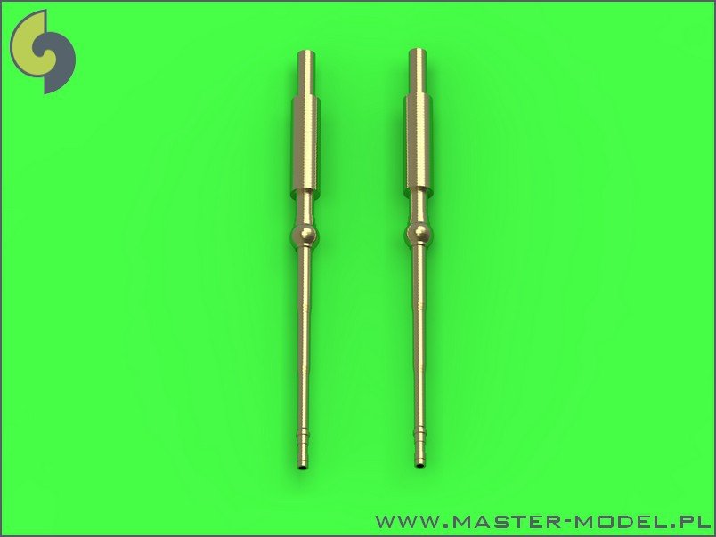 Master SM-700-049 OTO-Melara 76 mm/62 (3in) gun barrels (2pcs) - Used on OHP class frigate and many other modern warship classes 1/700 – imagen 2