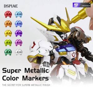 DSPIAE MKA-06 Super Metallic Color Marker Cyan – Bild 3