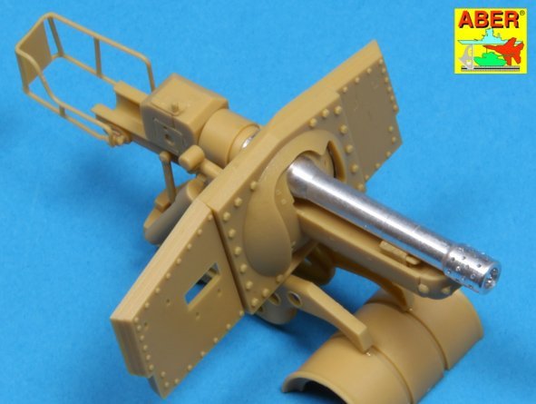Aber 35L-139 Barrel for hungarian 40/43M Zrinyi 105mm assault gun Bronco 1/35 – Bild 4