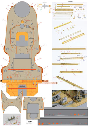 Pontos 22001F2 BISMARCK 1941 Detail Up Set Basic Ver.2 1/200 – imagen 17