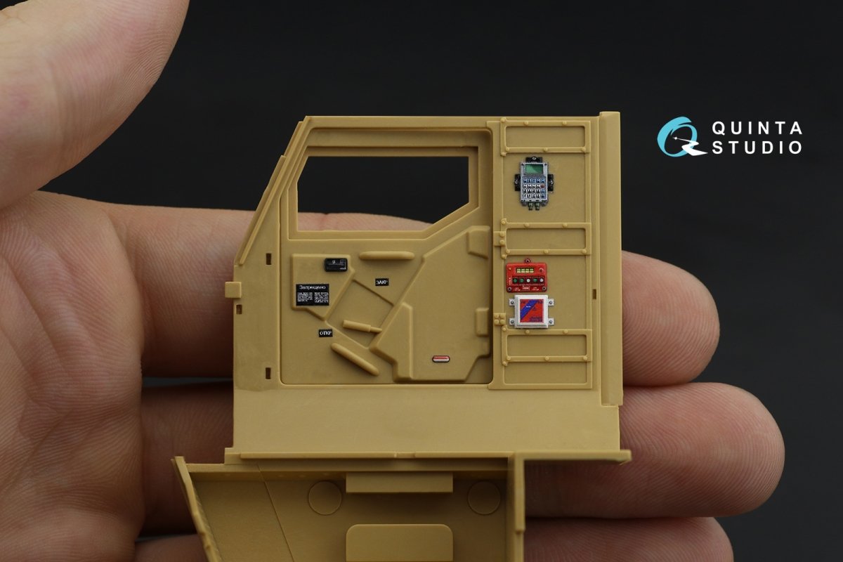 Quinta Studio QD35026 Ural 63095 TYPHOON-U 3D-Printed &amp;amp; coloured Interior on decal paper (for RPG-model kit) 1/35 – immagine 6