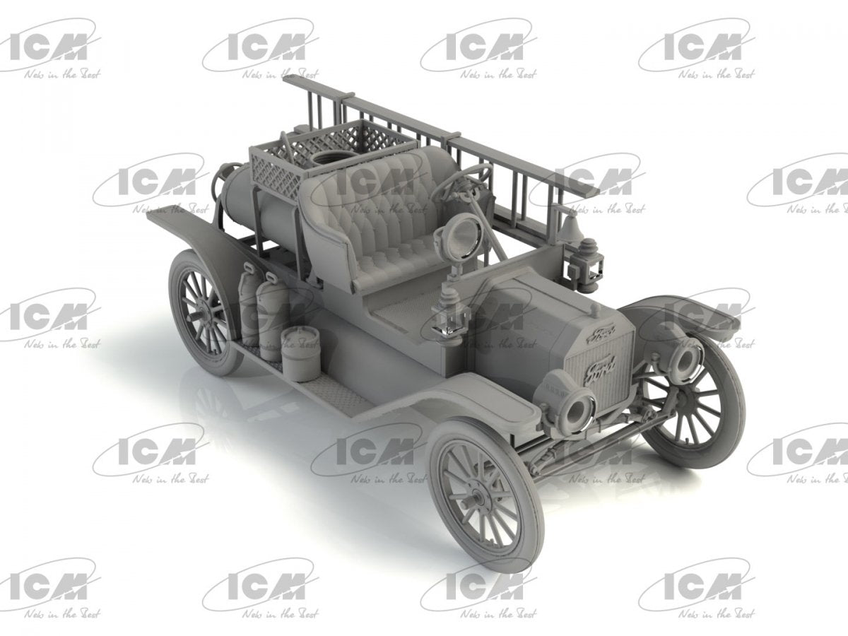 ICM 35606 Model T 1914 Fire Truck with Crew 1/35 – immagine 2