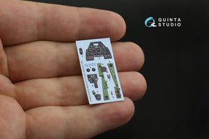 Quinta Studio QDS-48253 P-51D 3D-Printed &amp;amp; coloured Interior on decal paper ( Tamiya ) (small version) 1/48 – zdjęcie 7
