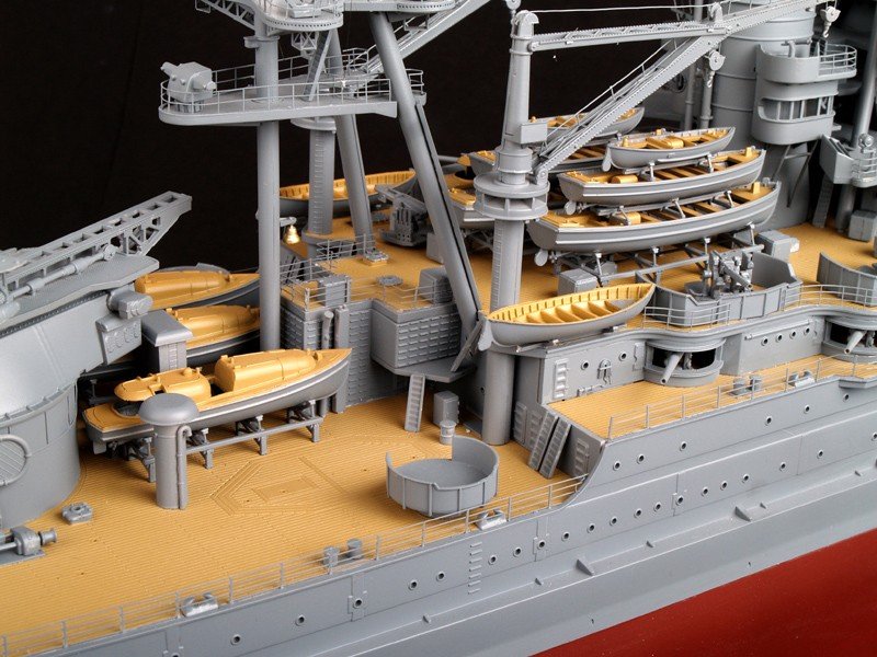 Trumpeter 03701 USS Arizona BB-39 1/200 – imagen 38