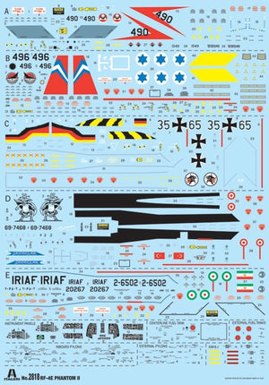 Italeri 2818 RF-4E Phantom II 1/48 – image 3