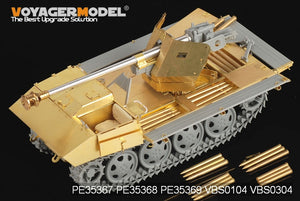Voyager Model PE35369 WWII German 75mm PaK 40/4 auf Steyr RSO Fighting platform (AMMO INCLUDE) For DRAGON 6640 1/35 – immagine 3