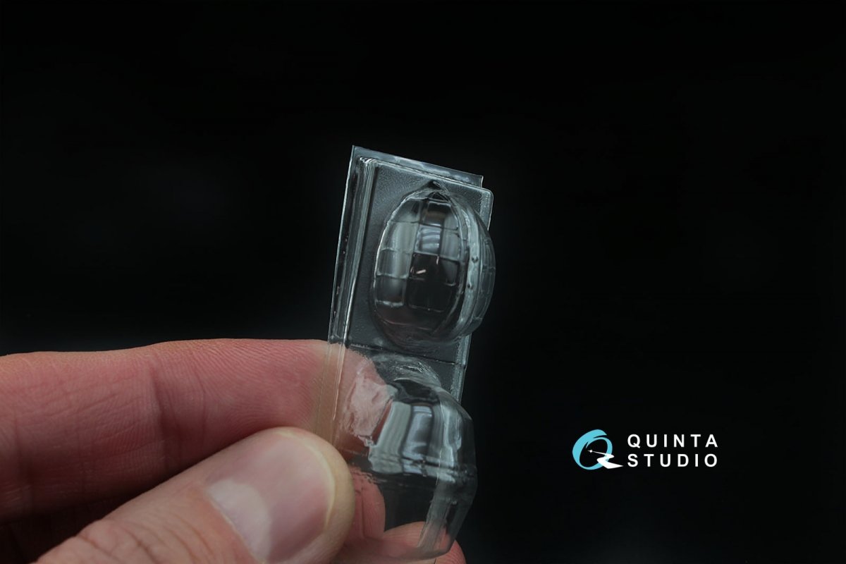 Quinta Studio QC72005 Pe-8 vacuformed clear canopy (for 7264 Zvezda kit) 1/72 – imagen 4