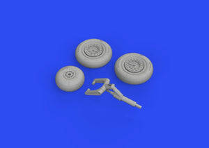 Eduard 648622 MiG-15 wheels BRONCO / HOBBY 2000 1/48 – immagine 2