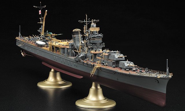 Hasegawa QG38 (72138) IJN Light Cruiser Agano Class Detail Up Parts Basic B 1/350 – imagen 2
