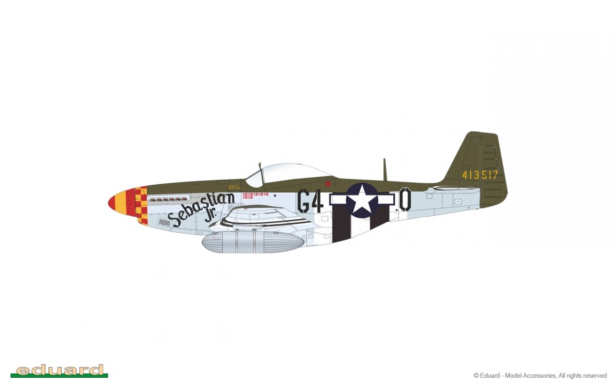 Eduard D48077 P-51D-5 EDUARD 1/48 – imagen 5