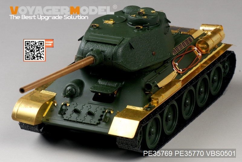 Voyager Model PE35769 WWII Russian T-34/85 No.112 Factory Production Basic（For ACADMY 13290） 1/35 – imagen 2