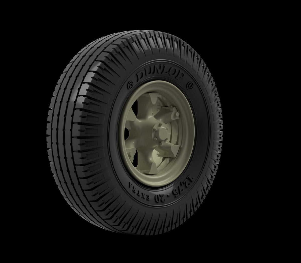 Panzer Art RE35-802 Vomag 8LR 9t truck Road wheels (Dunlop) 1/35 – zdjęcie 3