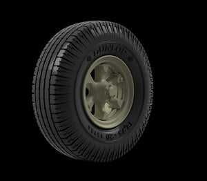 Panzer Art RE35-802 Vomag 8LR 9t truck Road wheels (Dunlop) 1/35 – zdjęcie 3