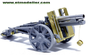 ET Modèle E35-016 Canon d&amp;#39;infanterie allemand sIG33 de 15 cm de la Seconde Guerre mondiale (Pour DRAGON 6259/6473) (1/35) – image 2