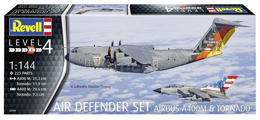 Revell 03789 Air Defender Set (Airbus A400M &amp;amp; Tornado) 1/144 – Bild 9