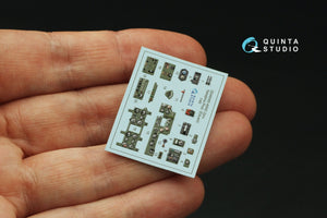Quinta Studio QD48493 A6M2 Zero Nakajima Production 3D-Printed colored Interior on decal paper (Eduard) 1/48 – image 4