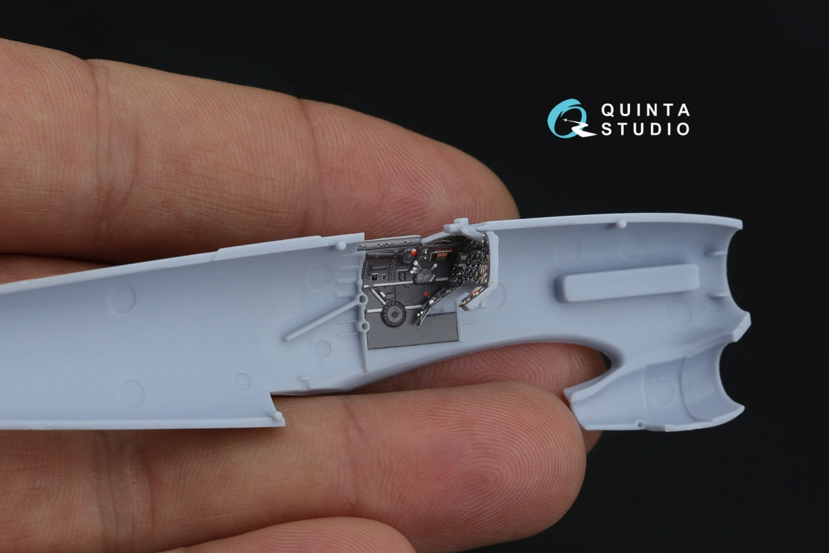 Quinta Studio QD72154 Typhoon Mk.1B Late 3D-Printed coloured Interior on decal paper (Airfix) 1/72 – imagen 11