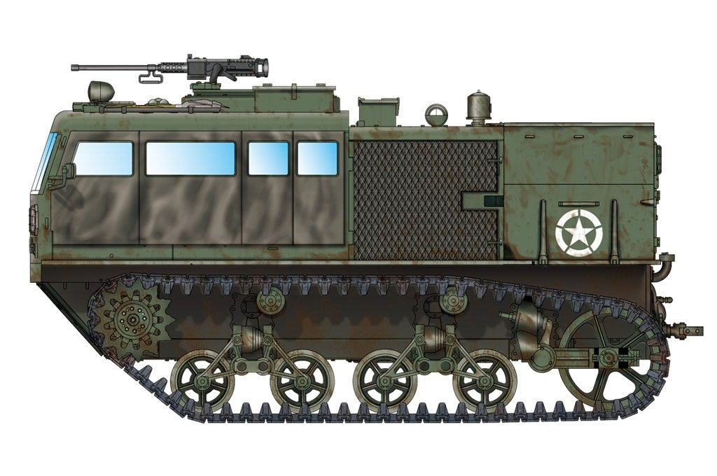 Tracteur Hobby Boss 82920 M4 à grande vitesse 3 pouces/90 mm 1/72 