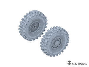 E.T. Model P35-116 Russian URAL-4320 Truck Weighted Road Wheels(3D Printed) For TRUMPETER Kit 1/35 – imagen 4