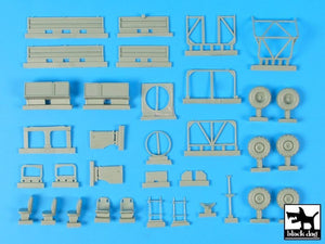 Black Dog T35182 Unimog Belgian special forces accessories set 1/35 – immagine 7