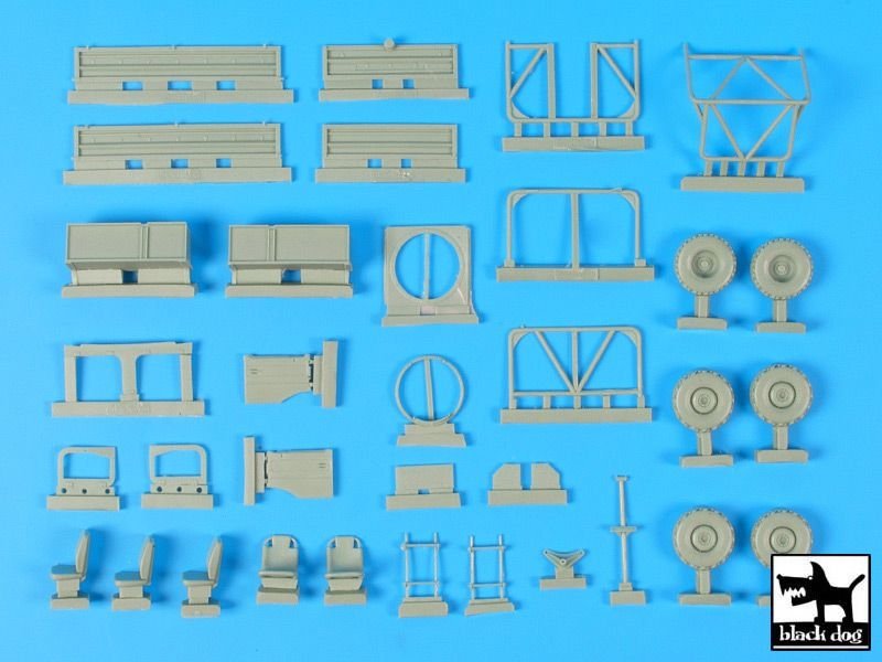 Black Dog T35182 Unimog Belgian special forces accessories set 1/35 – immagine 7