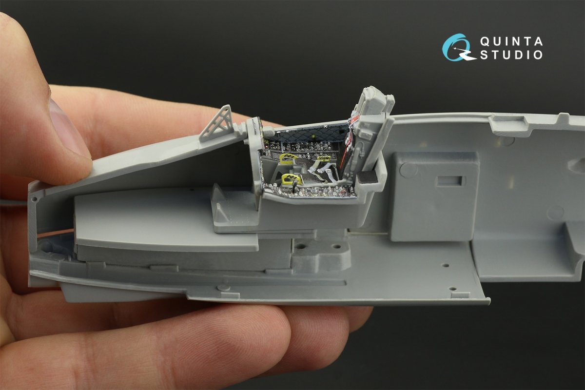Quinta Studio QD48196 A-10C 3D-Printed &amp;amp; coloured Interior on decal paper (for Italeri ) 1/48 – imagen 6
