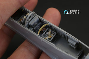 Quinta Studio QD48092 Ju 87D/G 3D-Printed &amp;amp; coloured Interior on decal paper (for Hasegawa kit) 1/48 – imagen 5