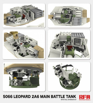 Rye Field Model 5066 Leopard 2 A6 - FULL INITERIOR 1/35 – immagine 5