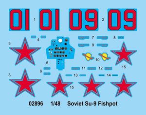Trumpeter 02896 Soviet Su-9 Fishpot 1/48 – image 4