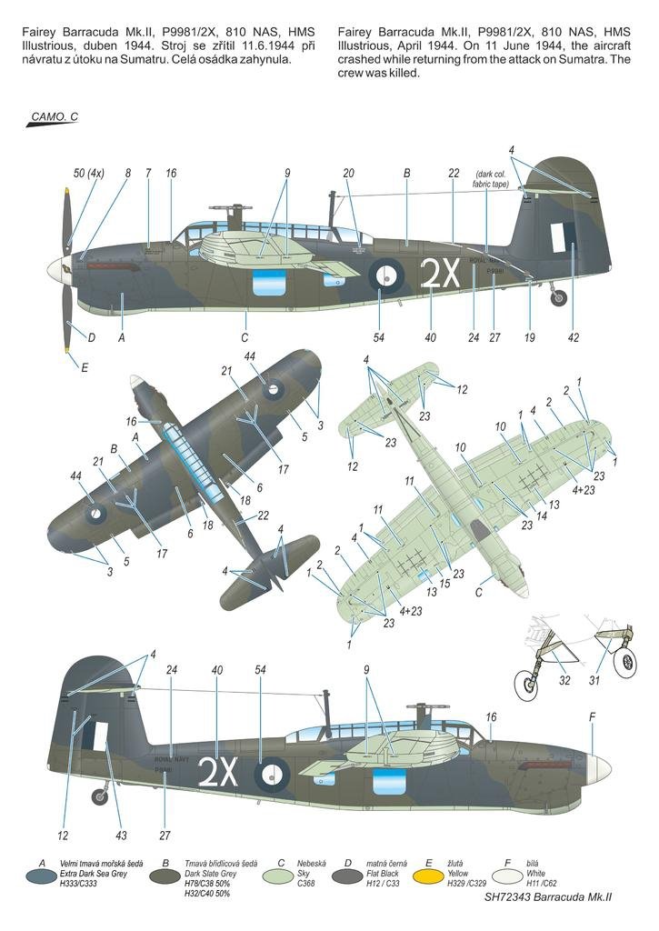 Special Hobby 72343 Fairey Barracuda Mk. II Pacific Fleet 1/72 – Bild 5