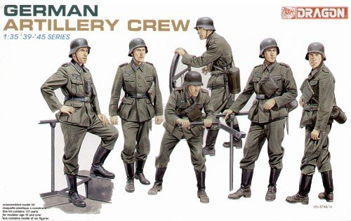 Dragon 6201 German Artillery Crew 1/35