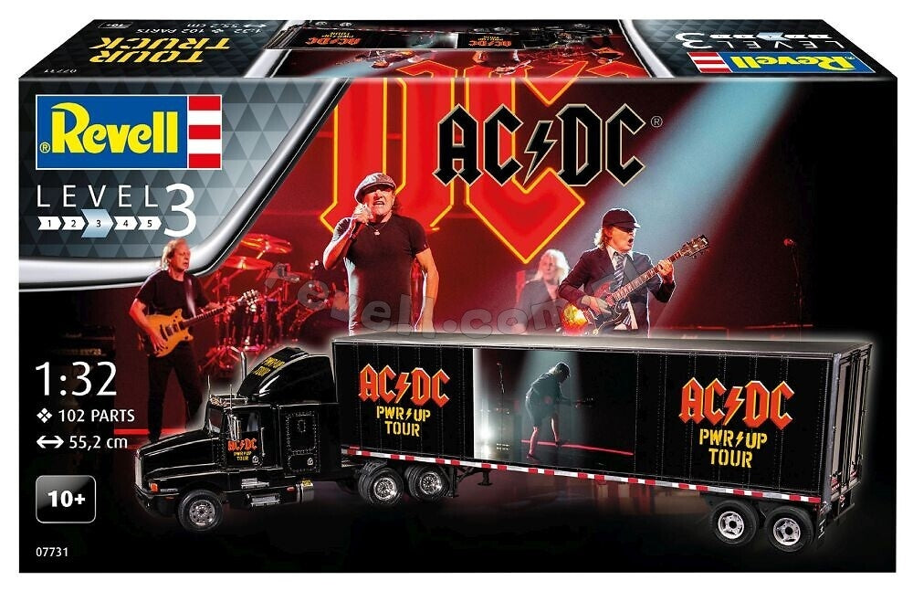 Revell 07731 AC/DC Power Up Tour Truck - Trailer 1/32 – immagine 2