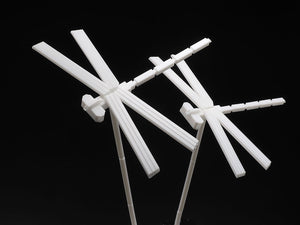 Tamiya 70262 Poutres en plastique Tube carré de 5 mm (4 pièces) – image 2
