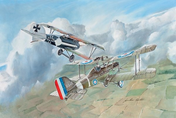 Italeri 1374 S.E.5a / ALBATROS D.III 1/72