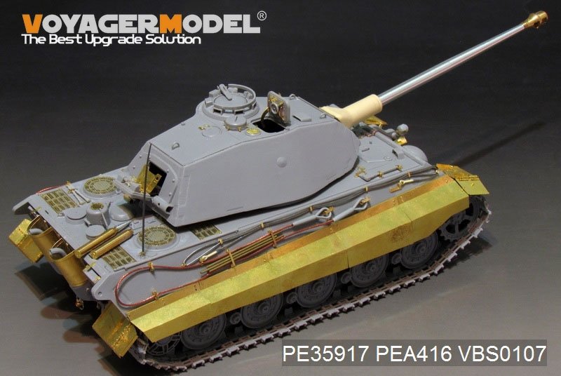 Voyager Model PE35917 WWII German King Tiger Initial Version Basic for TAKOM 1/35 – Bild 3