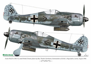 Exito ED48004 DECALS Luftwaffe Ground Attackers vol.1 - Ju 87 D-3, Hs 129, Fw 190F-8 1/48 – Bild 4