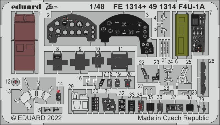 Eduard BIG49356 F4U-1A HOBBY BOSS 1/48 – imagen 4
