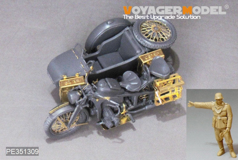 Voyager Model PE351309 WWII German Zundapp Moto KS600 Upgrade Set For TAMIYA 35384 1/35 – image 3