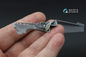 Intérieur du Yak-1 imprimé en 3D et coloré sur papier décalcomanie (Zvezda) Quinta Studio QD72203, échelle 1/72 – image 10