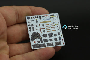 Quinta Studio QD48098 Ju 87B-2/R-2 3D-Printed &amp;amp; coloured Interior on decal paper (Hasegawa) 1/48 – imagen 7