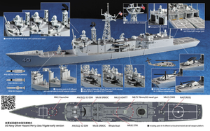 AFV Club SE70006 Oliver Hazard Frégate de classe Perry 1/700  – image 2