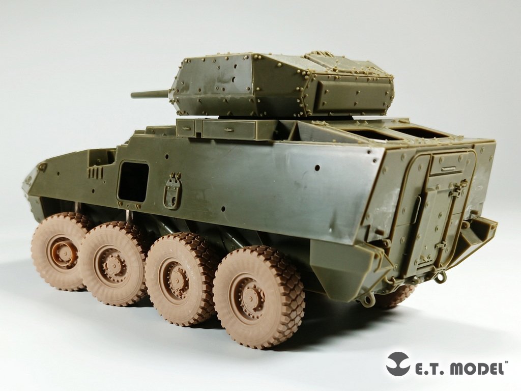 E.T. Model P35-112 US ARMY M1296 &amp;quot;Dragoon&amp;quot; ICV Weighted Road Wheels (3D Printed) For AFV Club Kit 1/35 – Bild 7