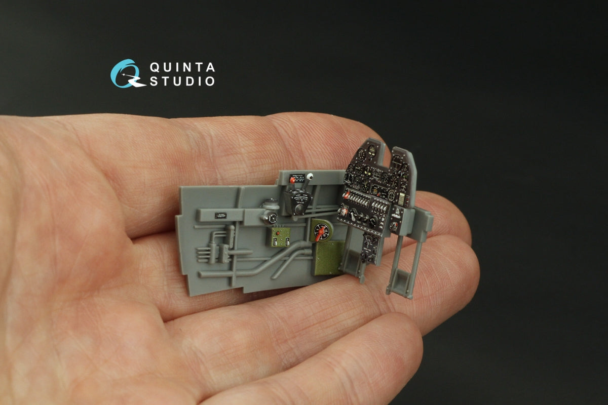 Quinta Studio QD32220 P-40N late 3D-Printed coloured Interior on decal paper (Hasegawa/Eduard) 1/32 – imagen 10