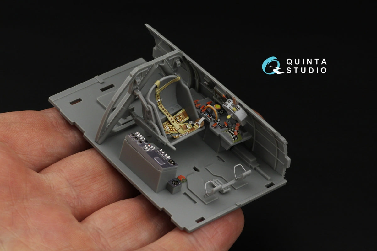 Quinta Studio QD32245 N1K2-J Shidenkai 3D-Printed &amp;amp; coloured Interior on decal paper (Hasegawa) 1/32 – imagen 6