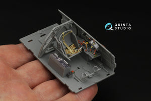 Quinta Studio QD32245 N1K2-J Shidenkai 3D-Printed &amp;amp; coloured Interior on decal paper (Hasegawa) 1/32 – imagen 6
