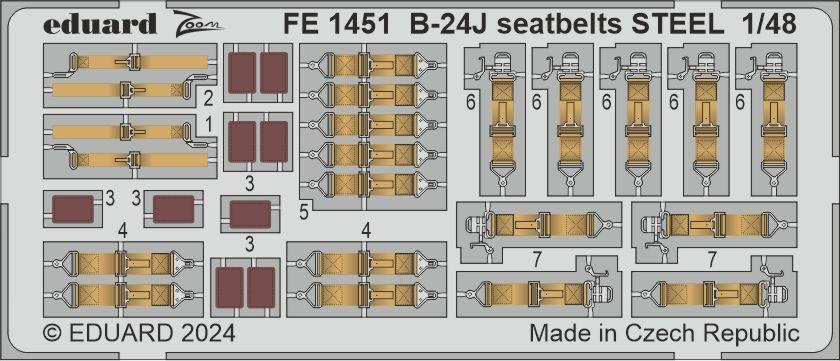 Eduard BIG49423 B-24J PART I HOBBY BOSS 1/48 – imagen 6