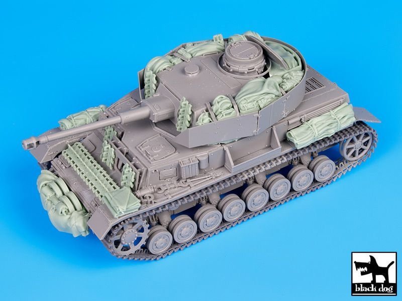 Black Dog T35087 Pz Kpfw IV Ausf J ensemble d&amp;#39;accessoires 1/35  – image 3