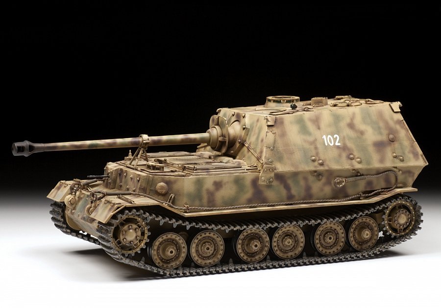 Zvezda 3659 German Tank Destroyer Elefant 1/35 – immagine 2