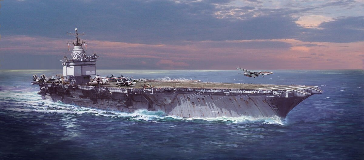 Revell 05173 USS Enterprise CVN-65 Platinum Edition 1/400