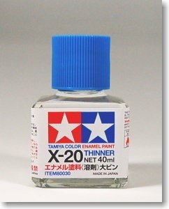 Tamiya X20 Enamel Thinner (46ml) (80030) – immagine 2